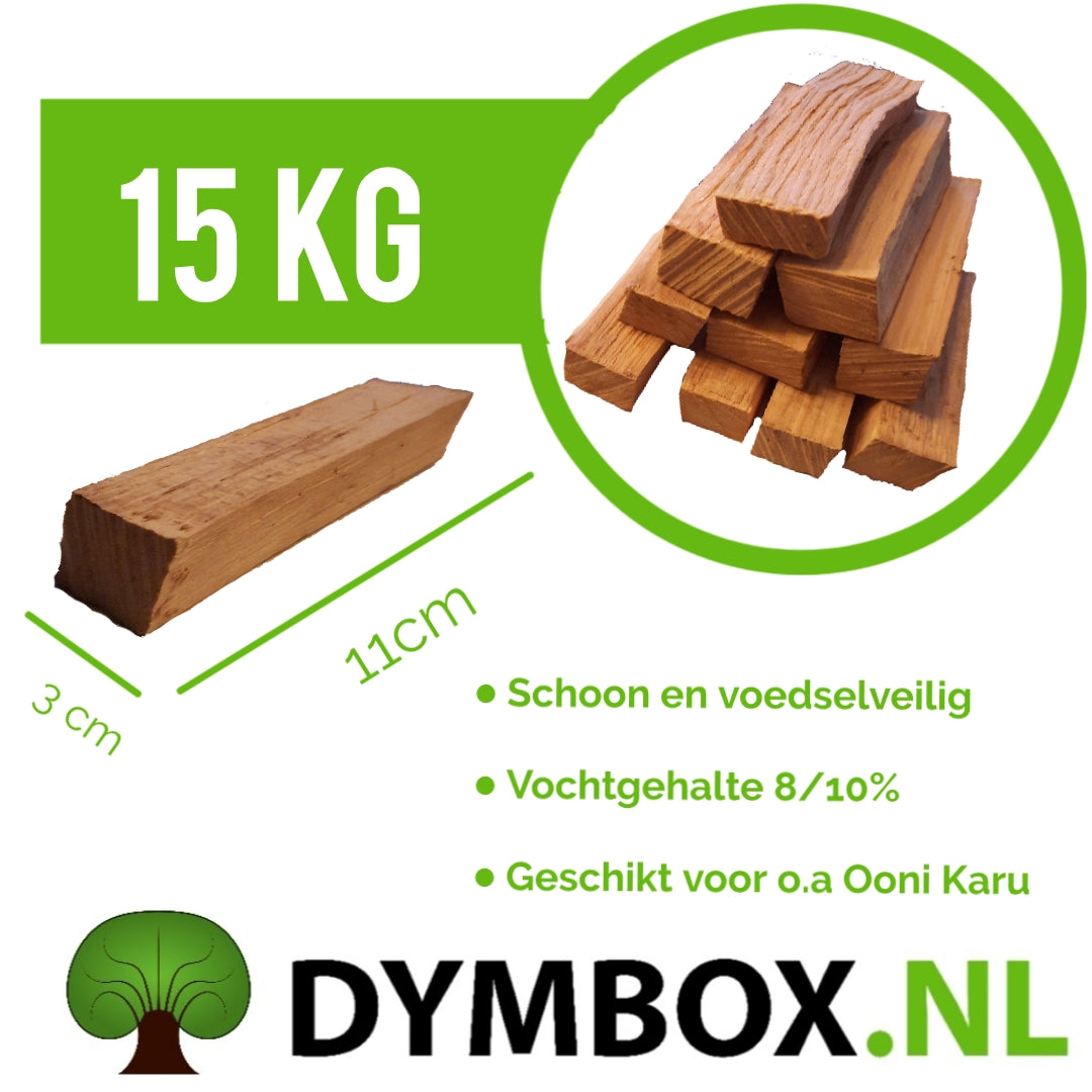 Pizzahout Ooni Beuk 15kg incl. aanmaakwokkels o.a. voor de Ooni Karu pizza oven