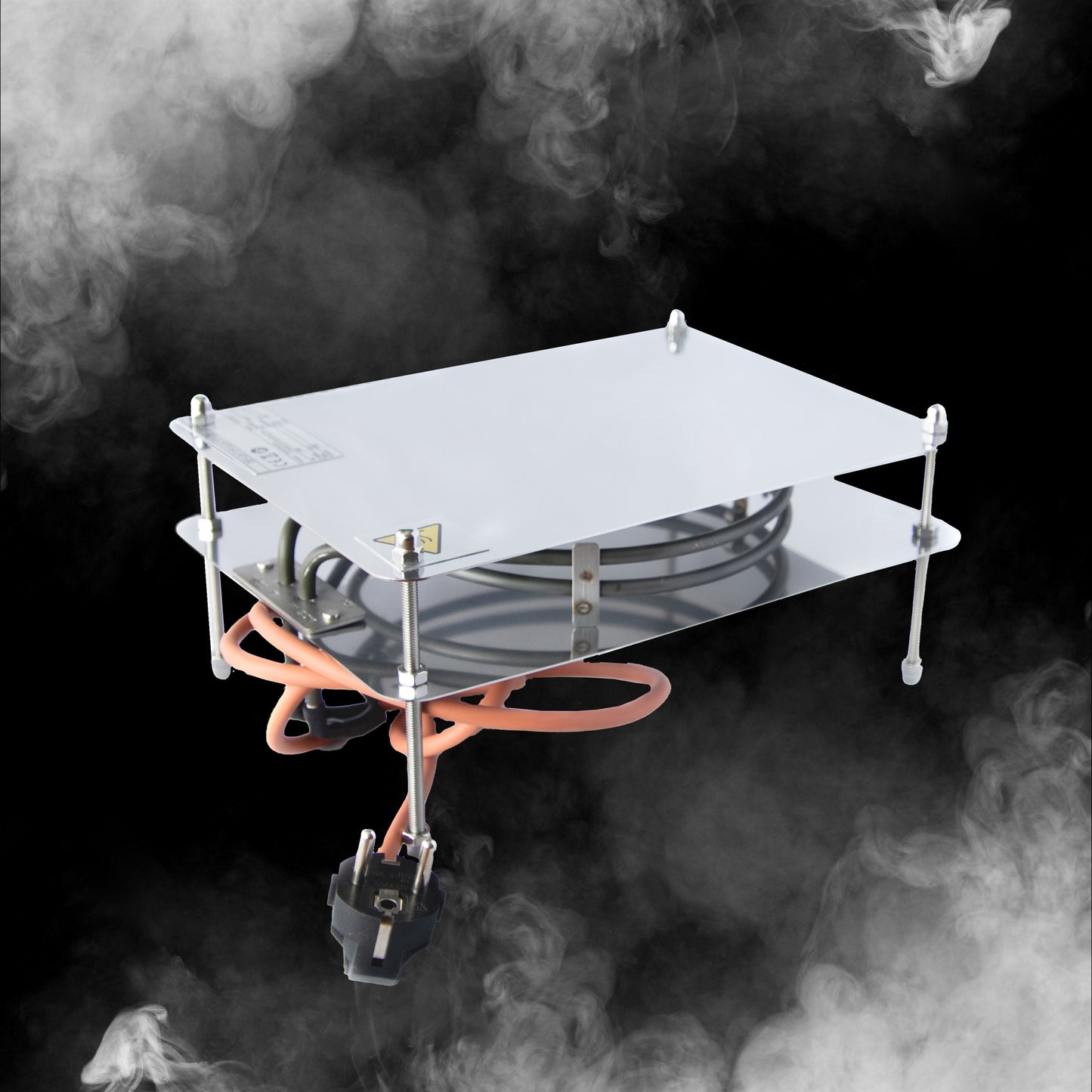 Verwarmingselement 2 kW met thermoregulator 4,5 kW voor Rookkasten Droogovens